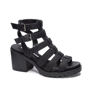 Dirty Laundry Black Sandal
